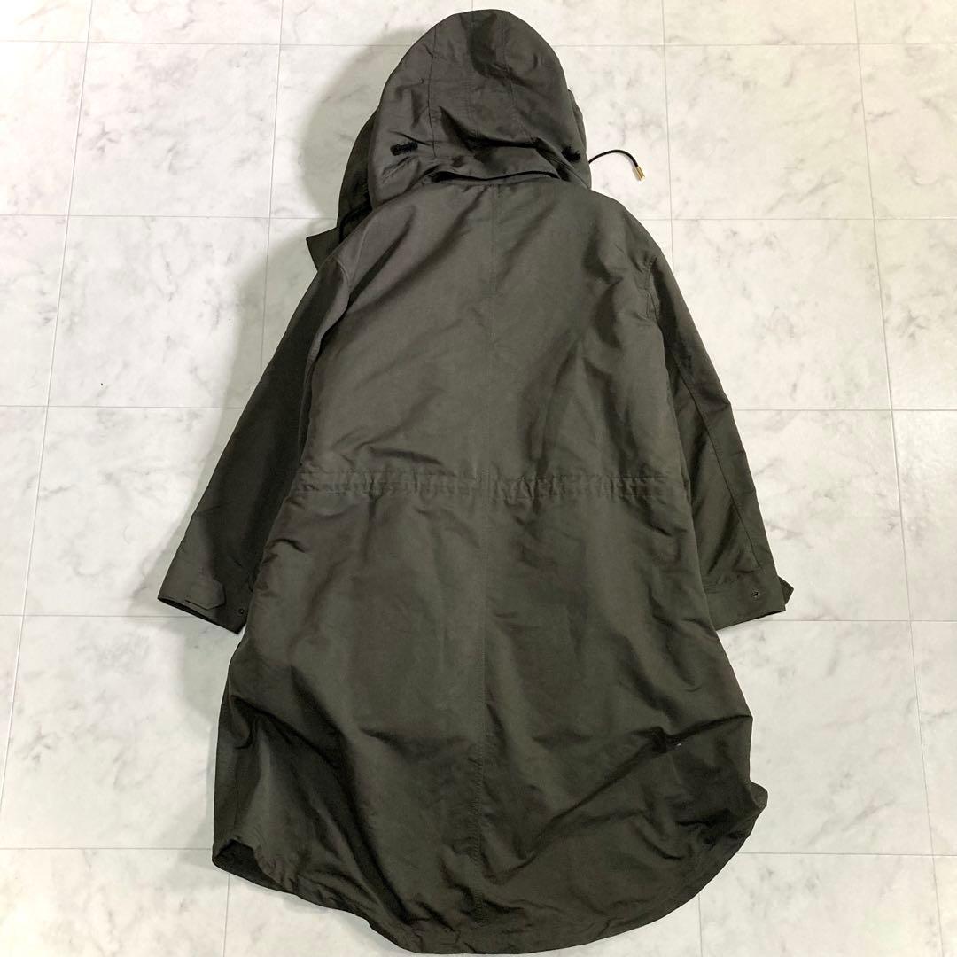 美品 ザリラクス ドゥーズィエムクラス ボアライナー付 モッズコート