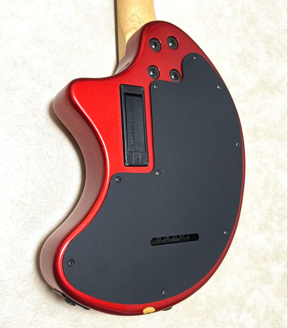 【超美品】ZO-3 芸達者 メタリックレッド アンプ内蔵ミニギター ケース付