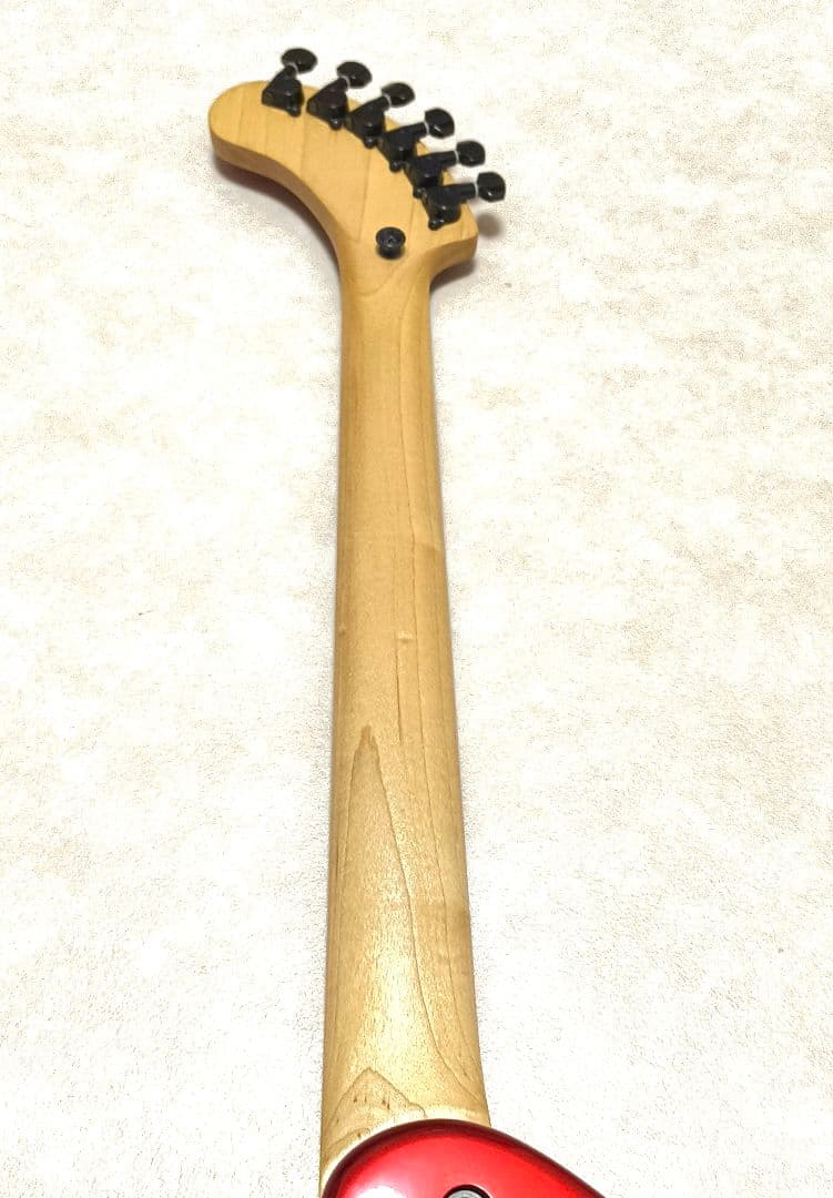 【超美品】ZO-3 芸達者 メタリックレッド アンプ内蔵ミニギター ケース付