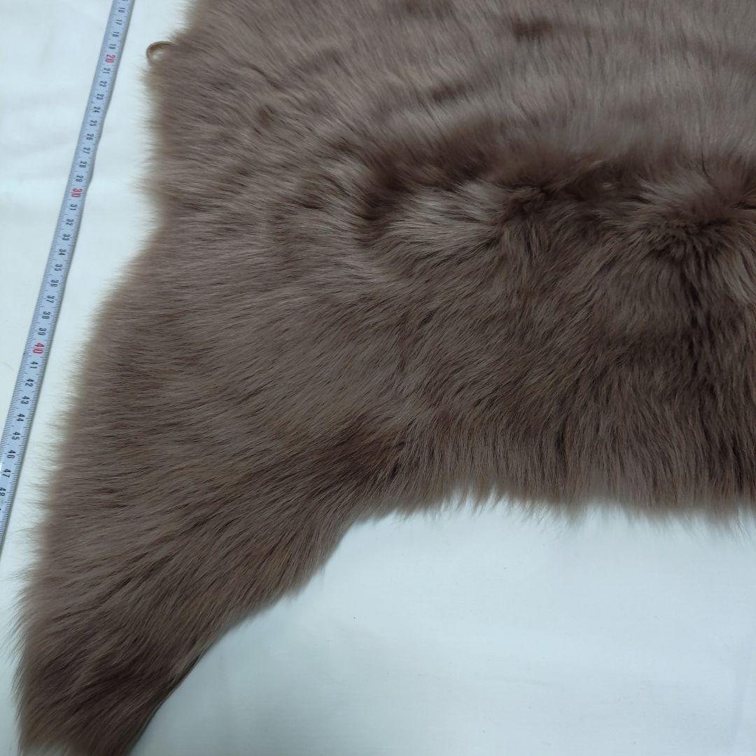 KARL DONOGHUE・羊皮・ムートン・ケープ・ネックウオーマー・膝かけ