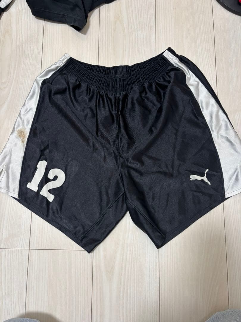 星稜高校サッカー部ユニフォーム　セット PUMA サッカーシャツ 12番