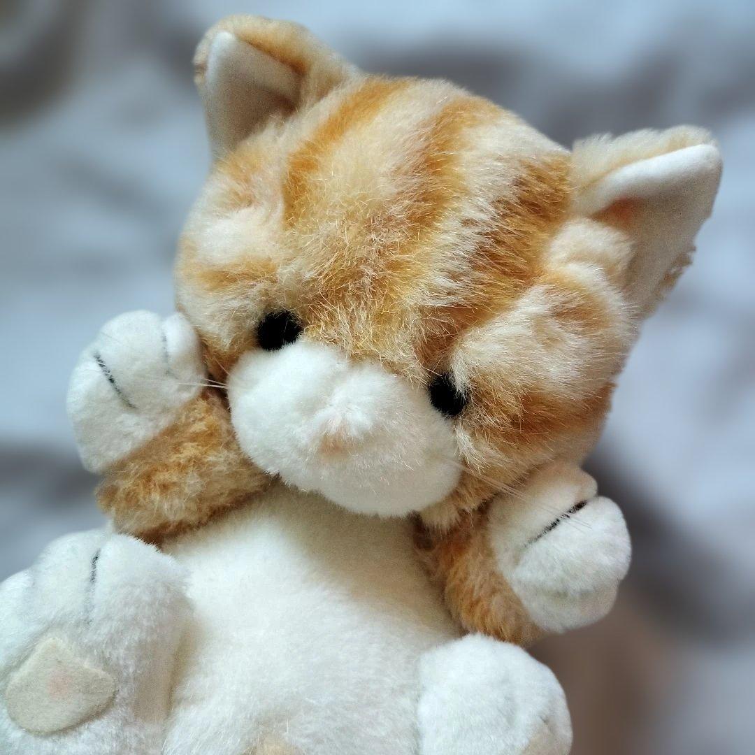 いたずら天使　ファースト社　ぬいぐるみ　猫　ねこ　昭和レトロ　美品