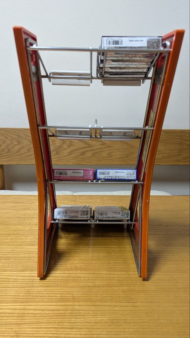 昭和レトロ　ロッテガム　陳列棚　ディスプレイスタンド　駄菓子屋