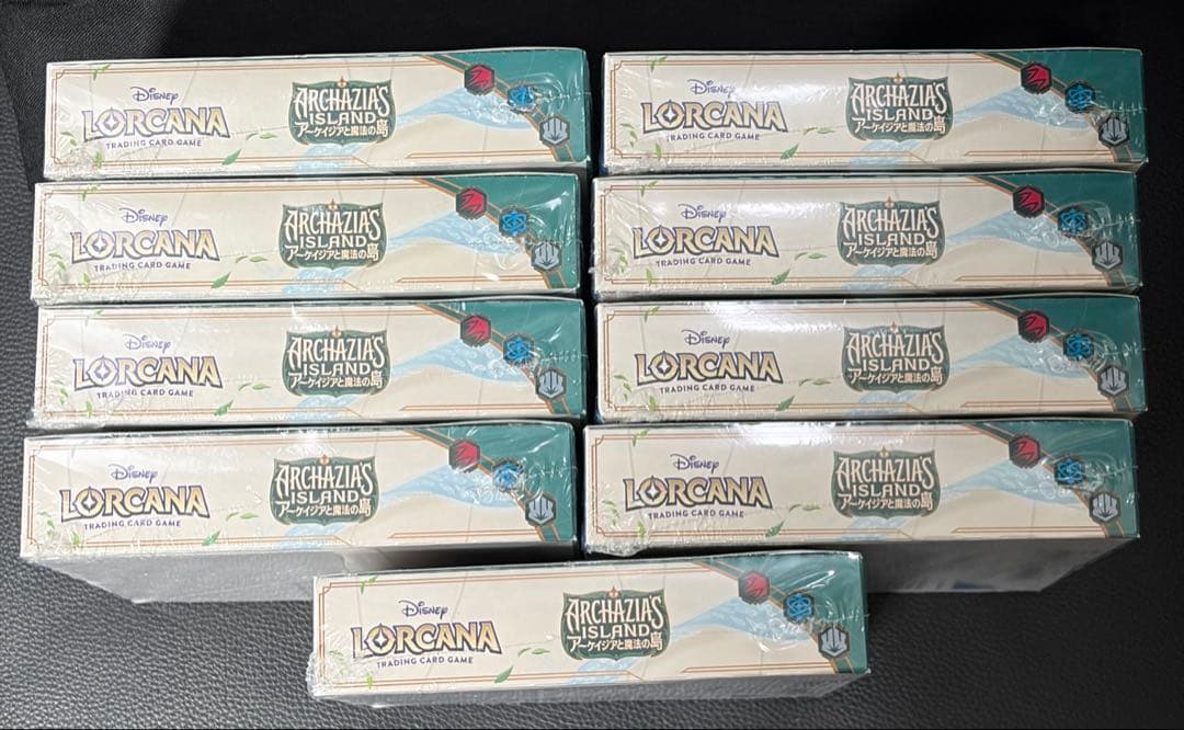 ロルカナ アーケイジアと魔法の島 未開封 9Box