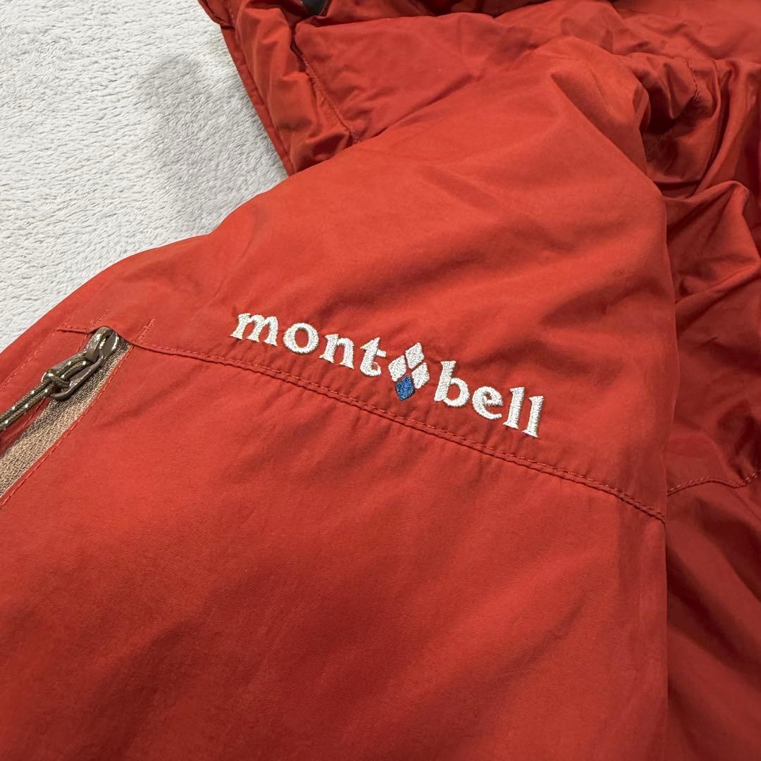 モンベル　1101492 リバーシブル　ダウンジャケット　ブラウン　Mサイズ