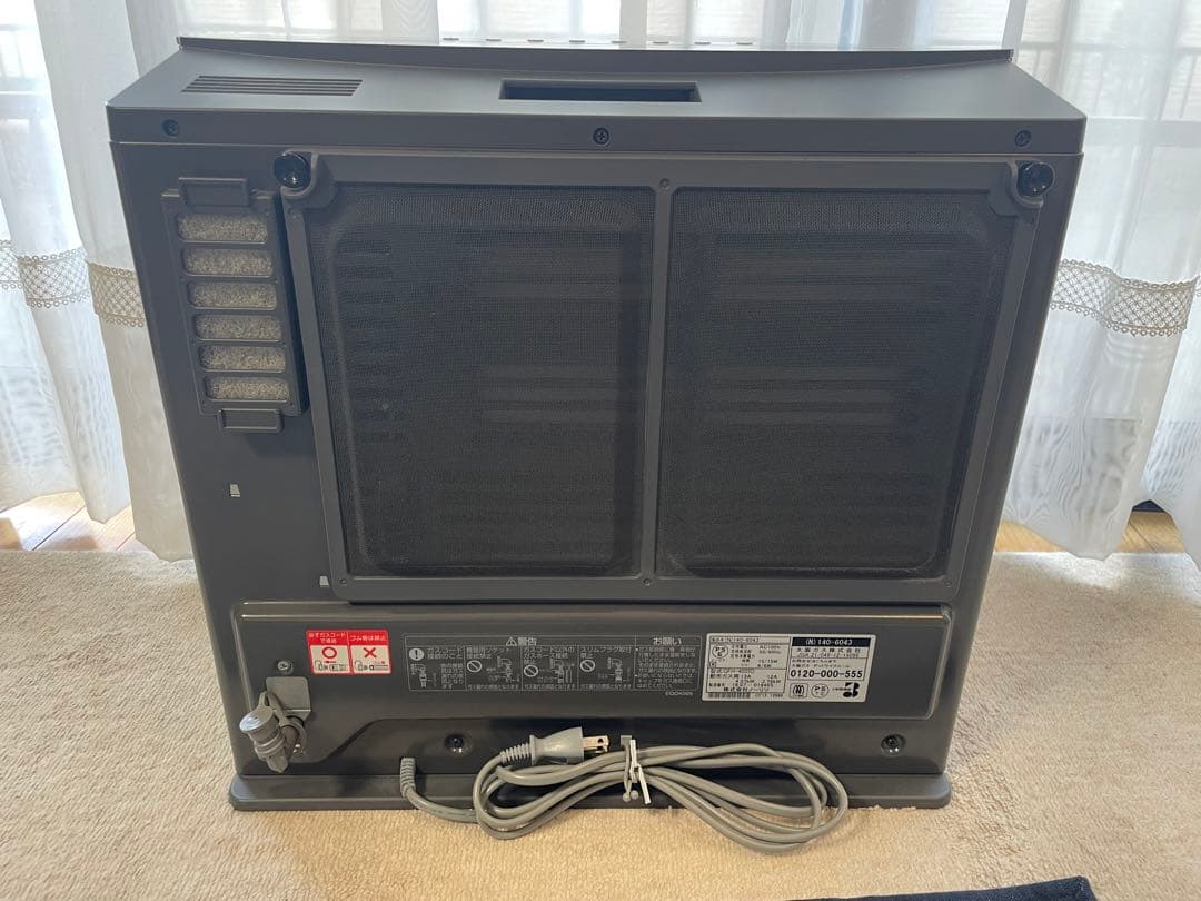 ノーリツ ガスファンヒーター GFH-4005D 都市ガス 140−6043