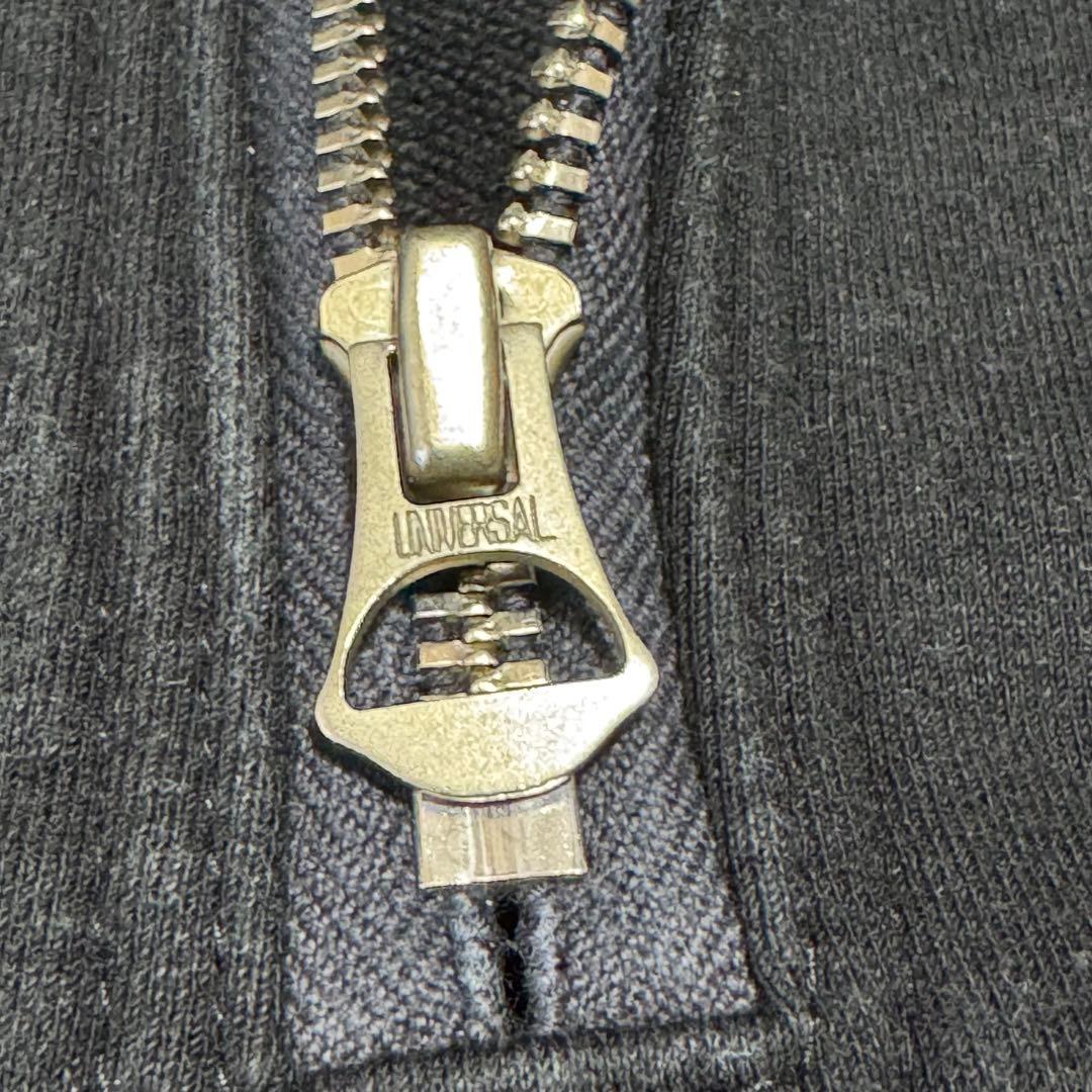 ロンハーマン ハーフジップ　プルオーバー　スウェット　オーバーサイズ　黒　S