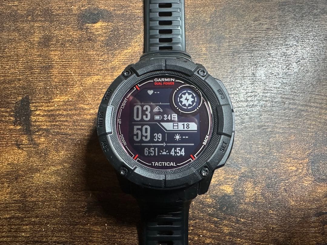 時計 GARMIN INSTINCT 2X DUAL POWER TACTICAL