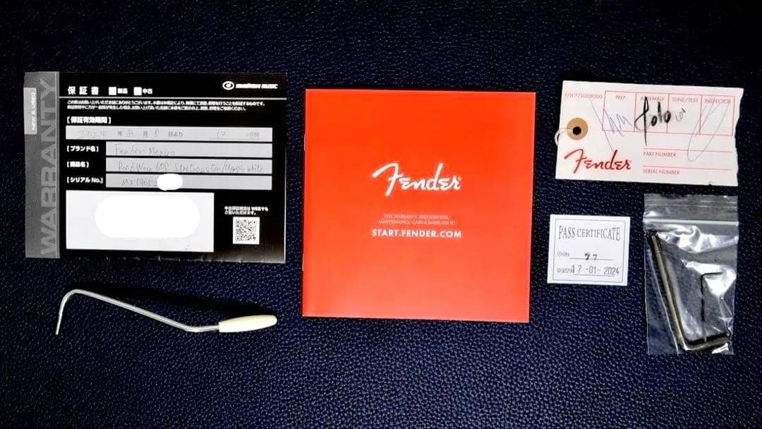 ギター Fender road worn '60s stratocaster