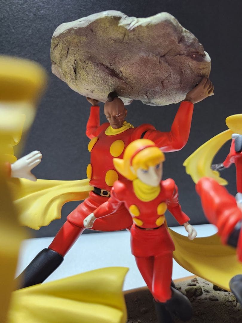 【遂に出品！究極のプロ完成品No3 】サイボーグ009全員集合　レジンキット