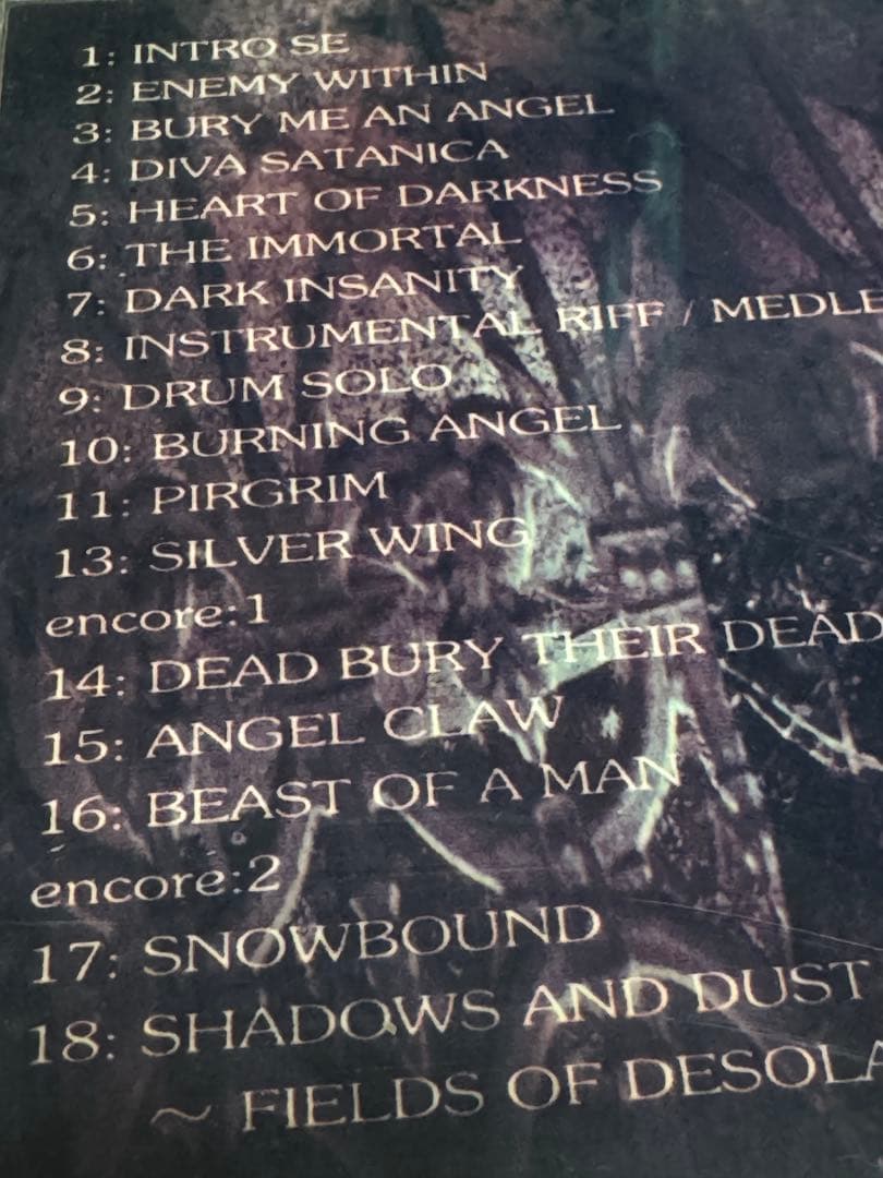 ⭐︎超絶お宝⭐︎ESP⭐︎Ninja マイケルアモットが2002年公演で使用したギター