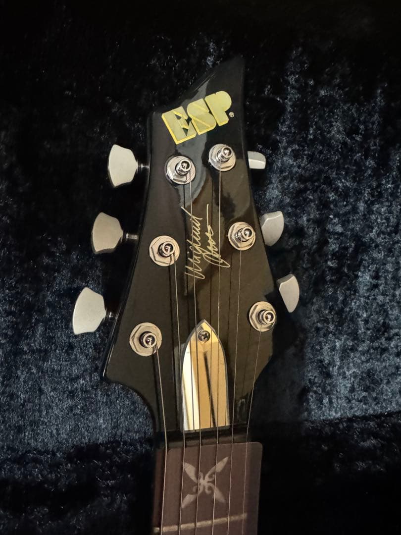 ⭐︎超絶お宝⭐︎ESP⭐︎Ninja マイケルアモットが2002年公演で使用したギター