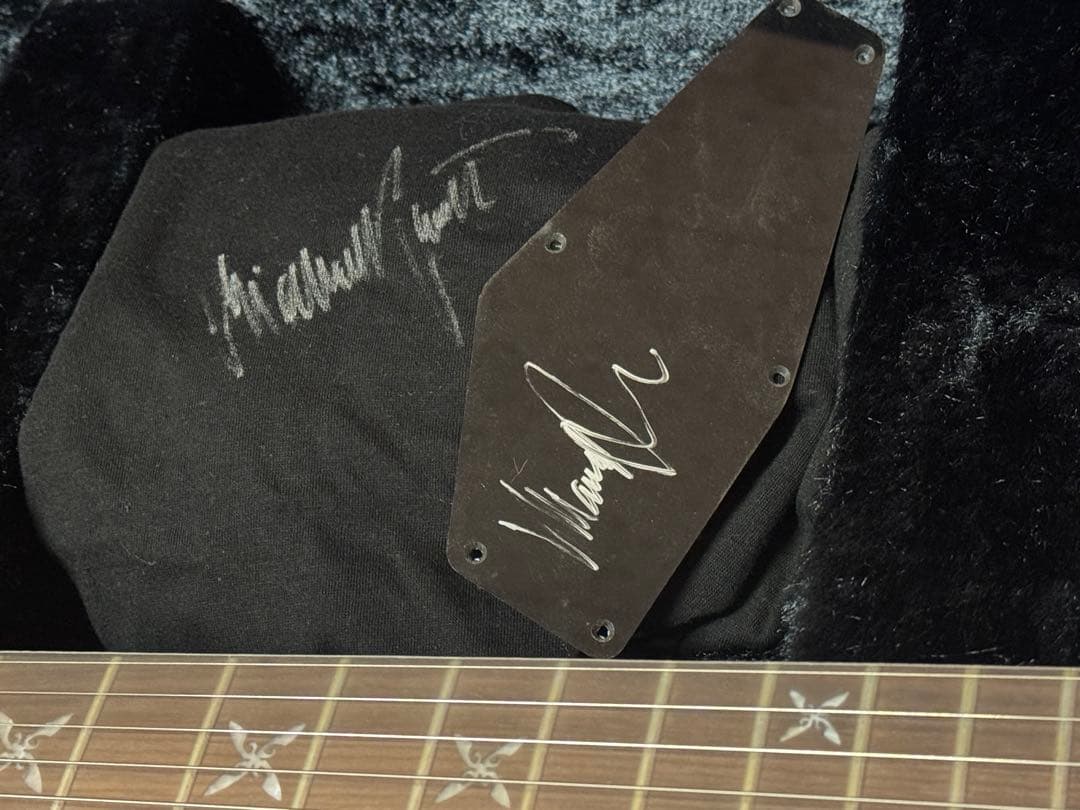 ⭐︎超絶お宝⭐︎ESP⭐︎Ninja マイケルアモットが2002年公演で使用したギター