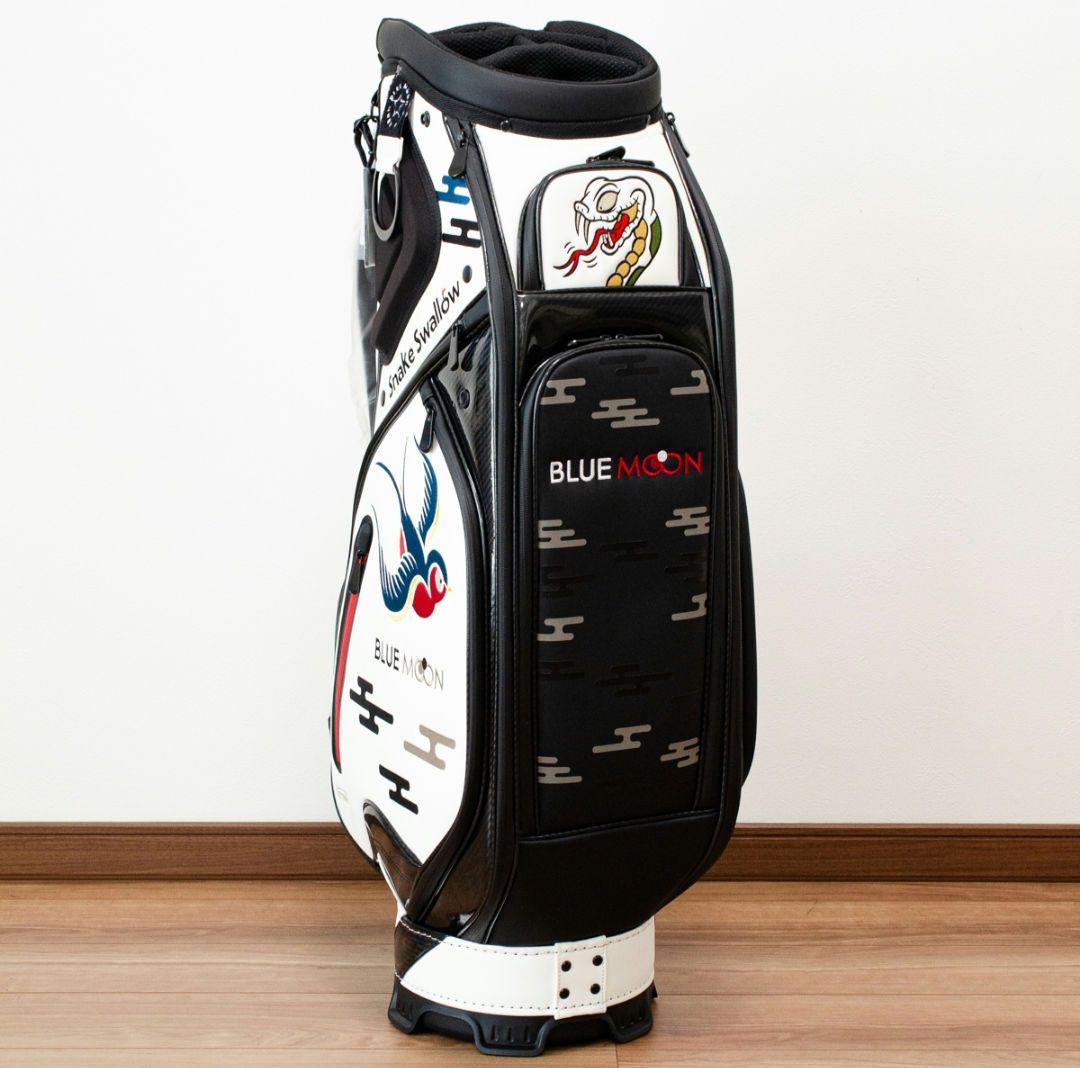 ブルームーン キャディバッグ Snake Swallow 9型 ゴルフバッグ