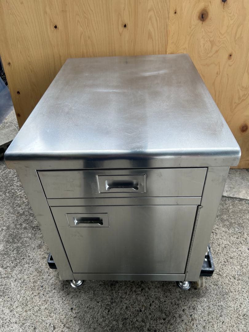 引出し付き調理台 550x750x700