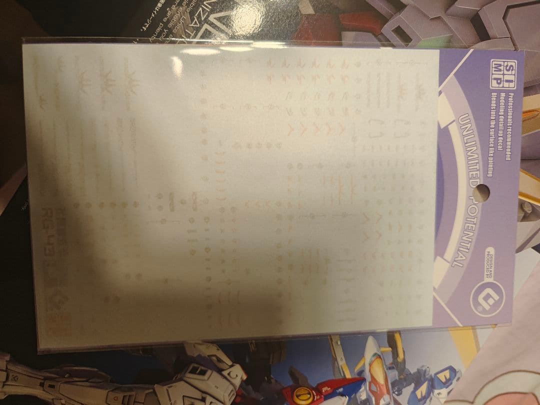 RG 1/144 ウイングガンダムゼロ+水転写デカールセット