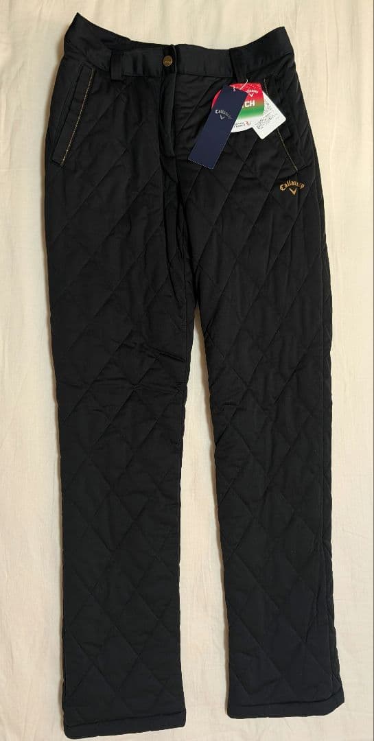 Callaway新品未使用 レディースゴルフ中綿パンツ ブラック S