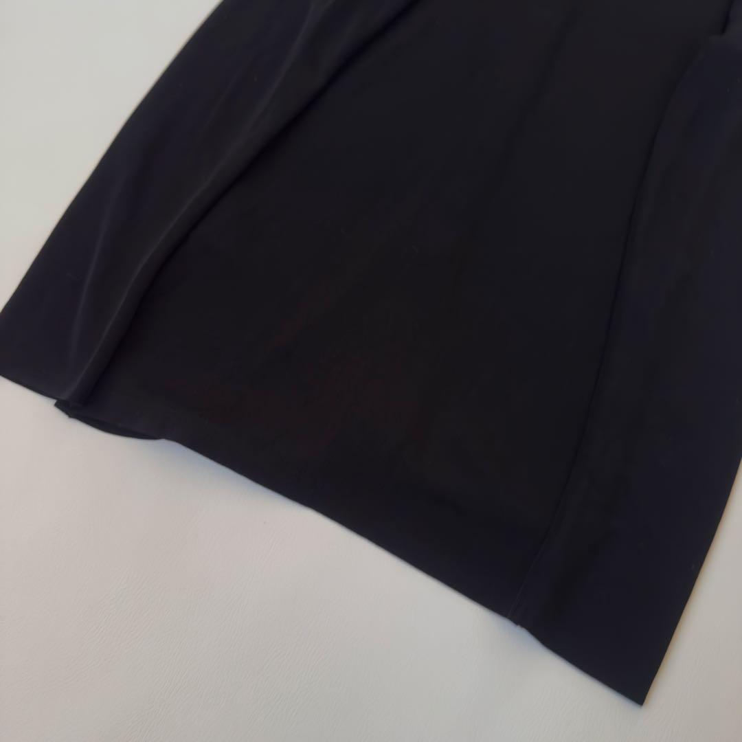 24年　美品　エディットフォールル abc ロングカーディガン　ブラック　黒