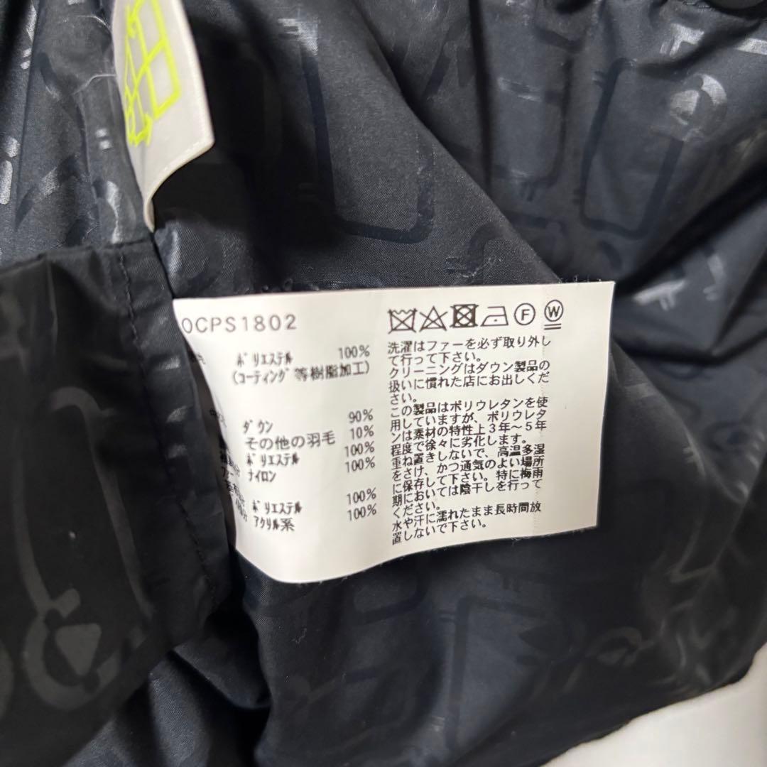 未使用級✨ウールリッチ　GORE-TEX ダウンジャケット　ファーコート　L 黒