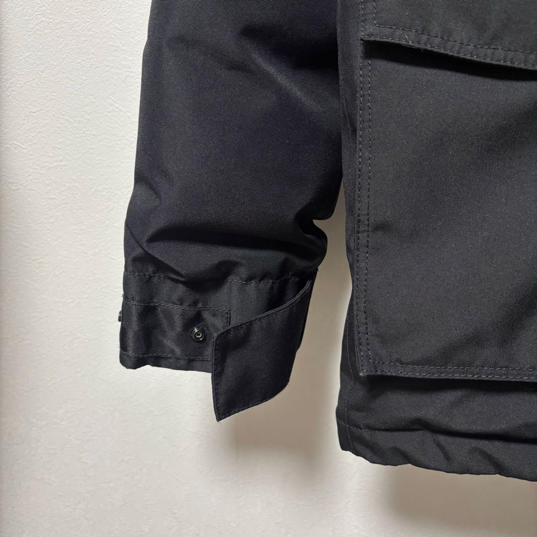 未使用級✨ウールリッチ　GORE-TEX ダウンジャケット　ファーコート　L 黒