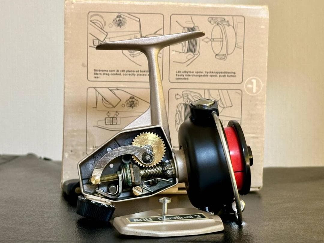 幻　ABU カーディナル　Cardinal 3 セカンドモデル　銀枠　シャンパン