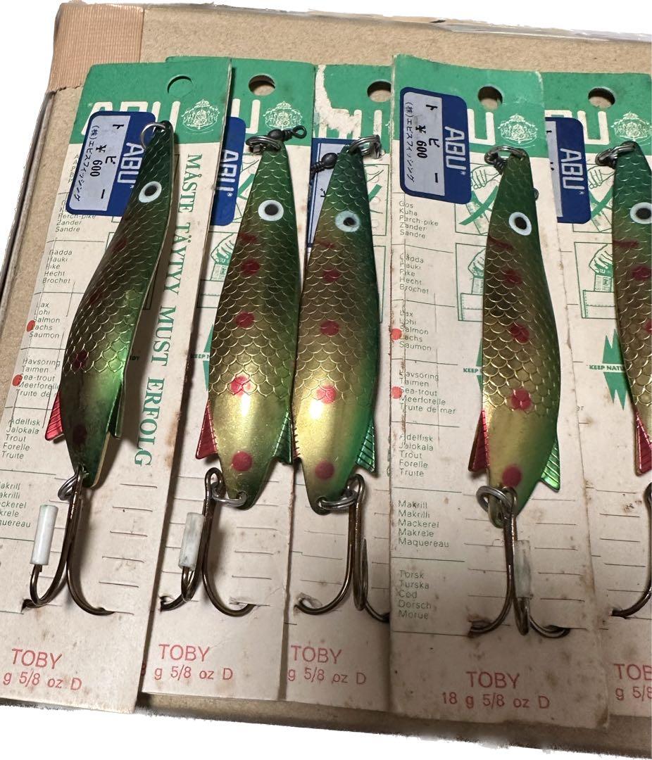 ヴィンテージ ABU トビー 18g スプーン台紙付き 10個セット③