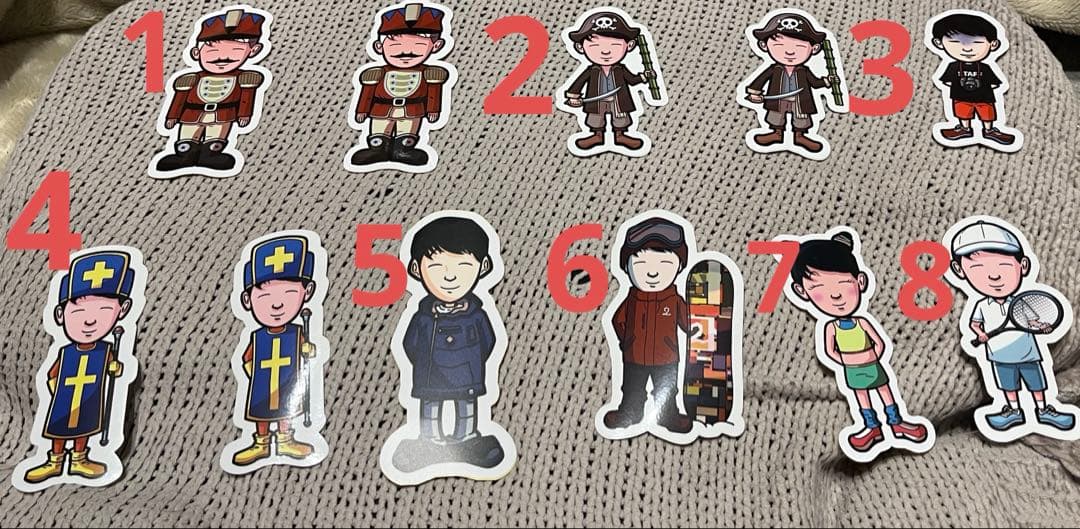 だいにぐるーぷ アクキー 16個セット