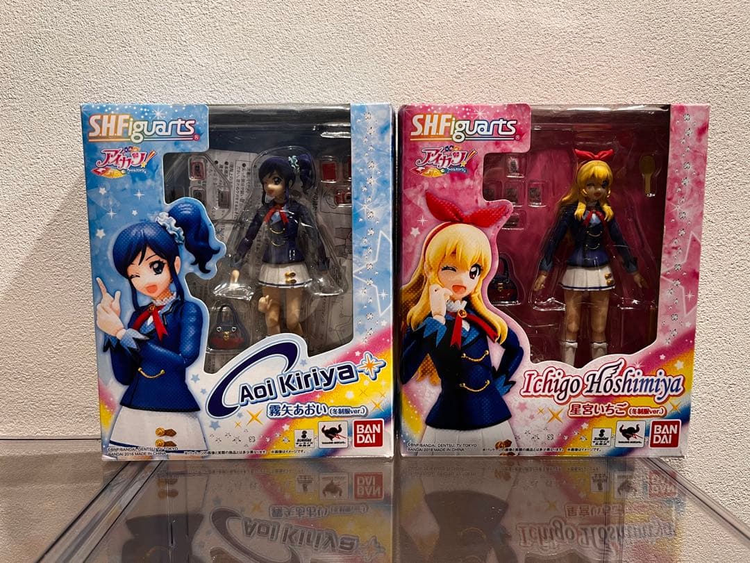 アイカツSHFiguarts　 星宮いちご　霧矢あおいセット　冬服バージョン