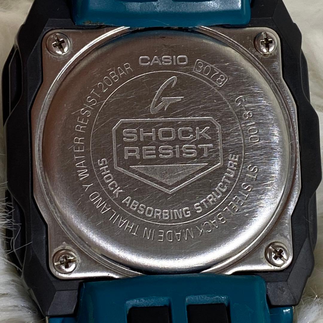 『G-SHOCK』ジーショック G-8100 腕時計 ターコイズブルー