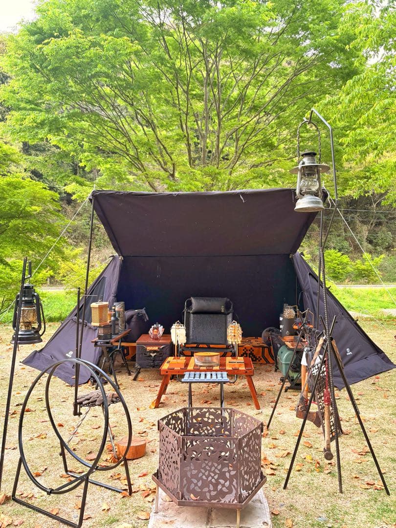 GO Glamping G・G PUP 2.0 パップテントTC 黒