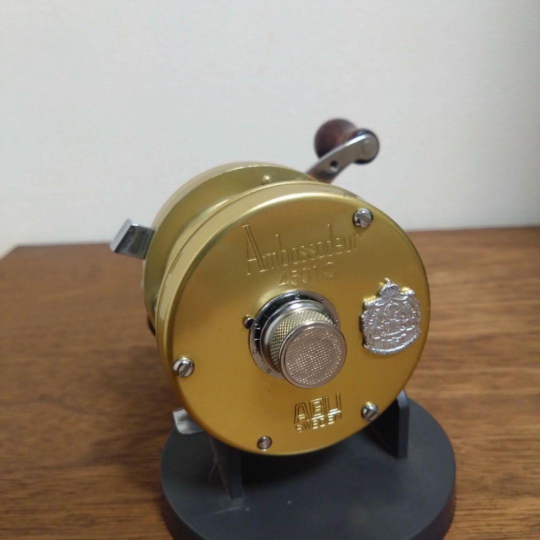 ABU アブガルシア アンバサダー 4501C クラシックゴールド 左巻き