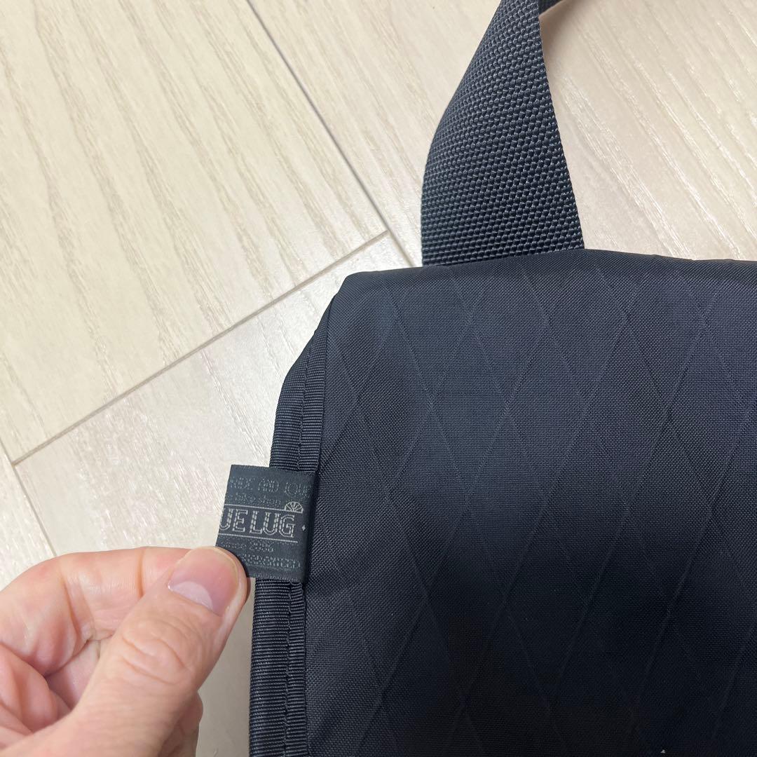 ブルーラグ　メッセンジャーバッグ　カスタムオーダー　x-pac オールブラック