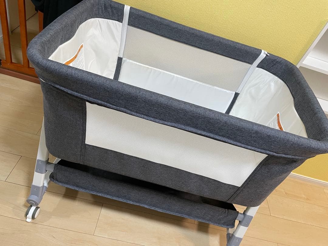 Vinona グレー ベビーベッド ◆おまけ付き◆