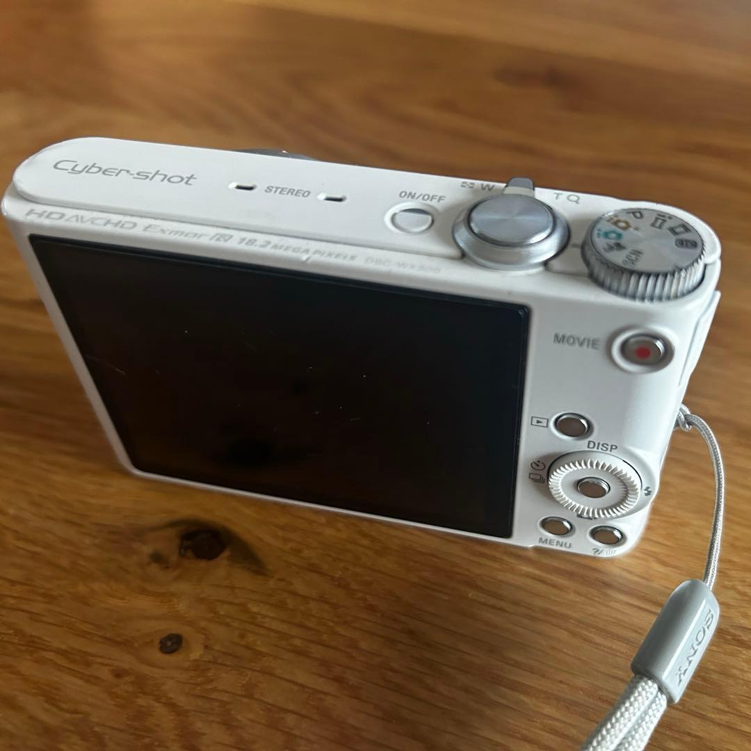 SONY Cyber-shot DSC-WX300 ホワイト デジカメ