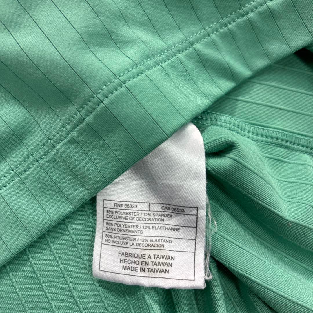 8SM1 NIKE GOLF ゲームシャツ　グリーン　L スポーツ　古着
