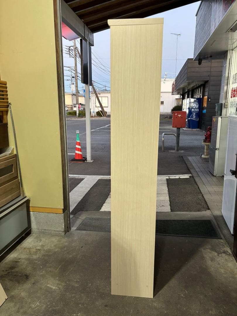 ①オープン本棚 本収納 NC1890F LN ライトナチュラル 幅86.5cm