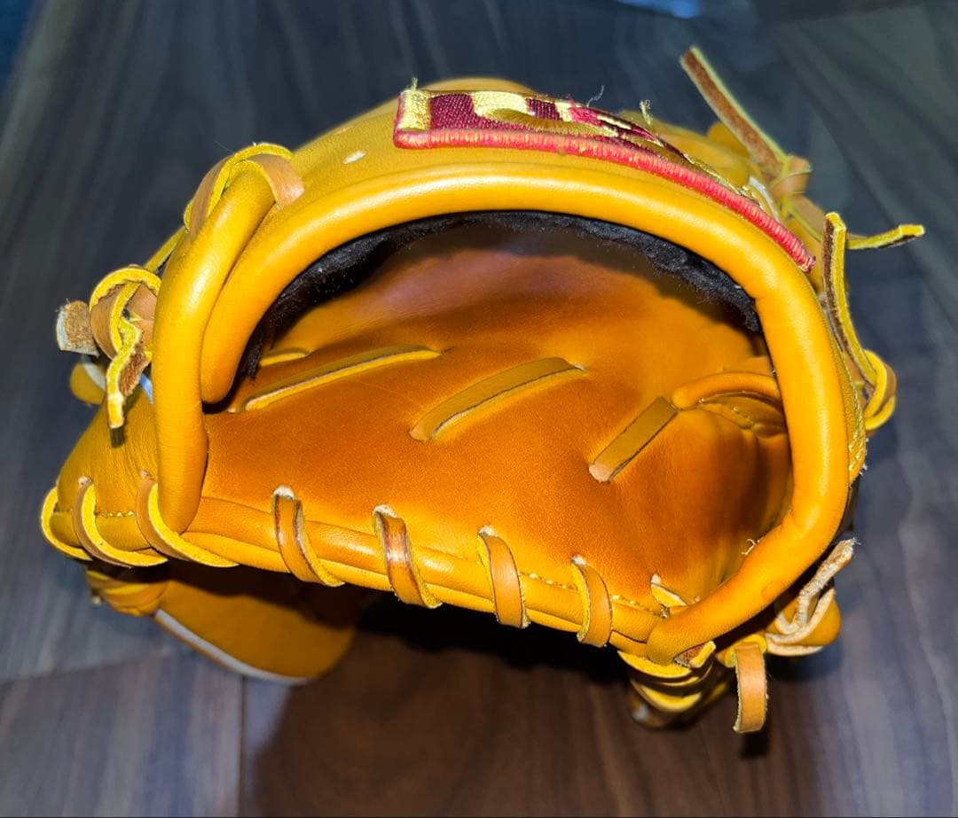 <軟式投手・内野用グラブ/使用僅少> ワールドペガサス 桑田真澄モデル