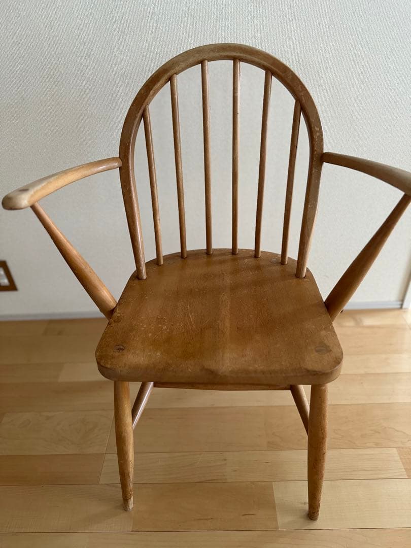 fiat lux イギリスアンティークercolフープバックアームチェア