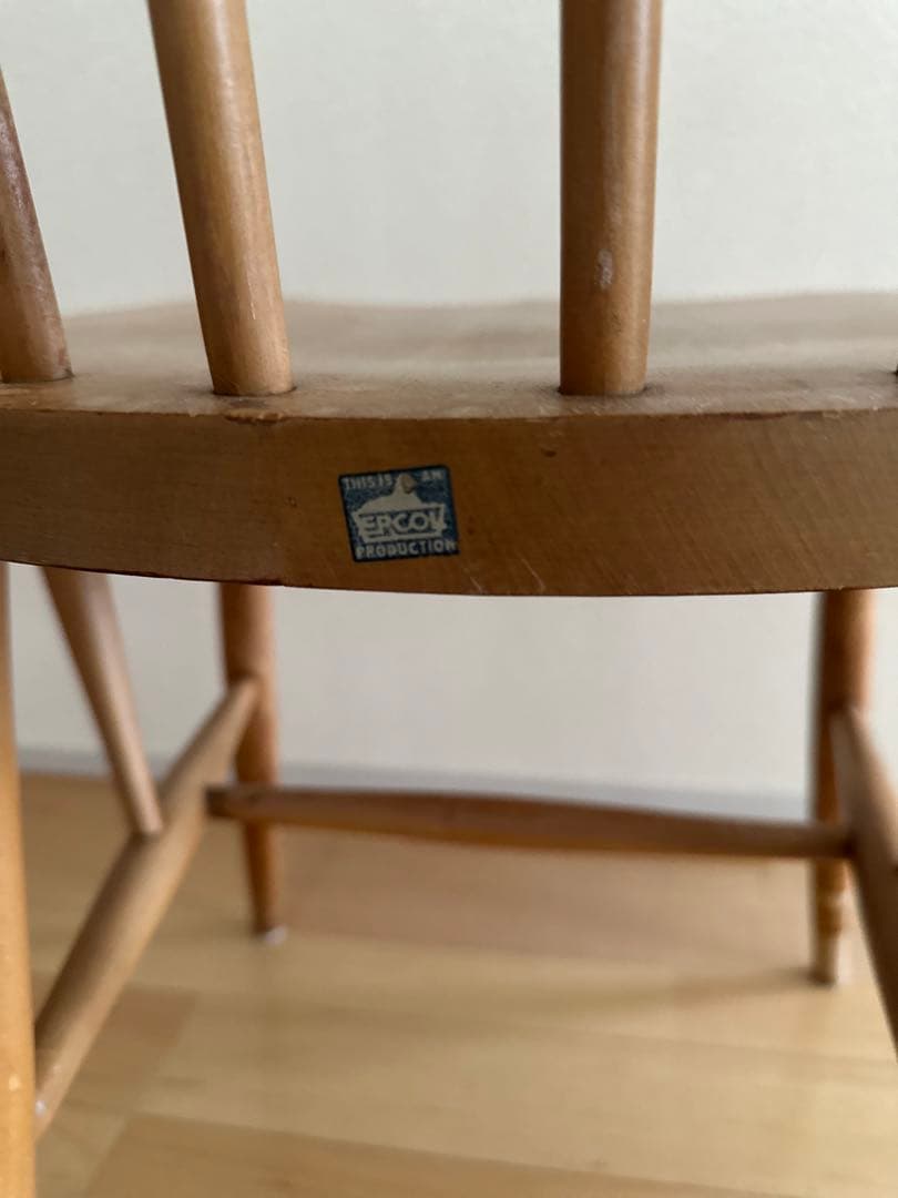 fiat lux イギリスアンティークercolフープバックアームチェア