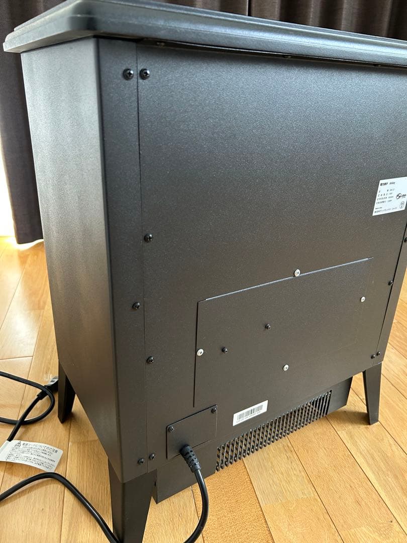 Dimplex マットブラック暖炉型電気ヒーター