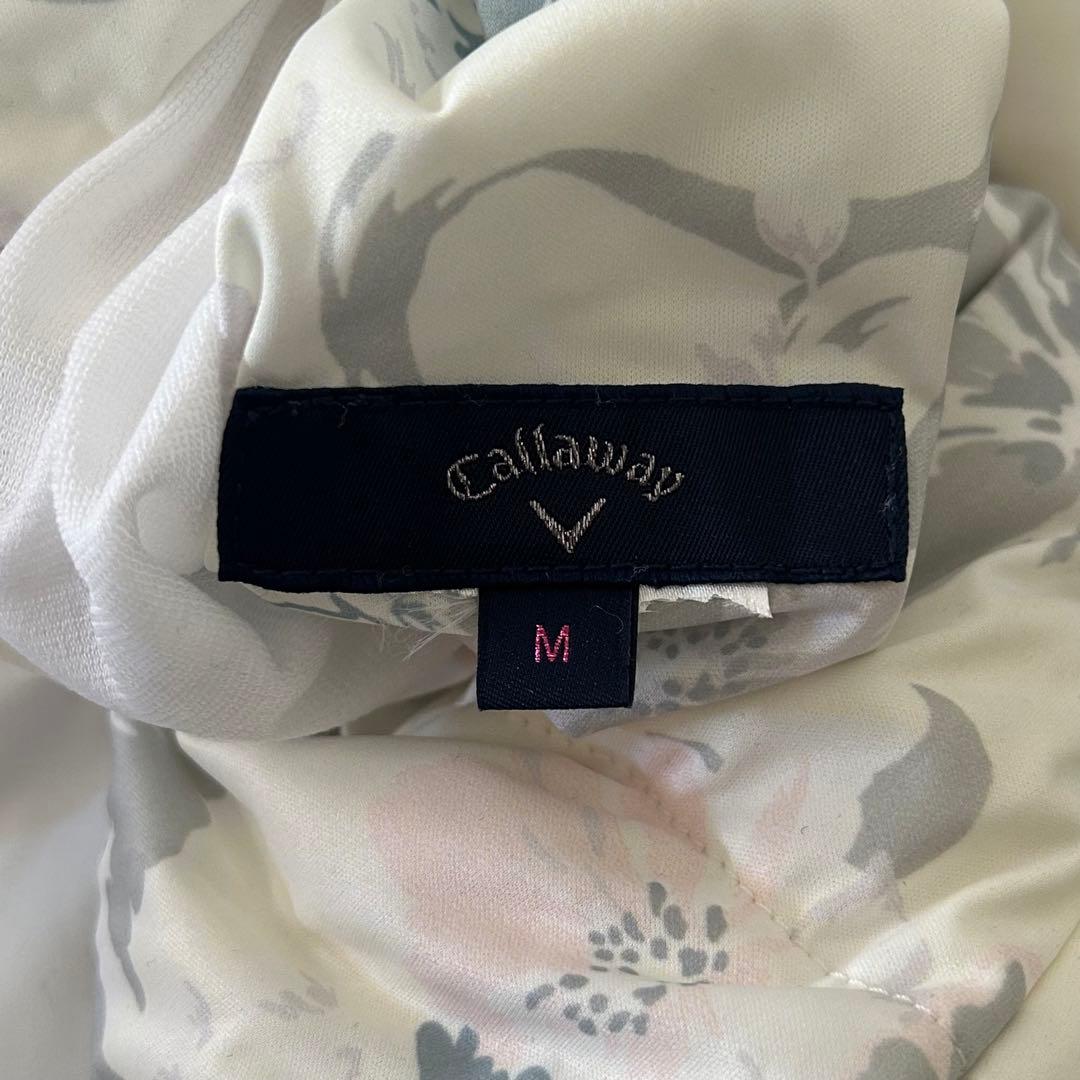 Callaway花柄　セットアップ　ダウン　スカート 総柄　上下セット