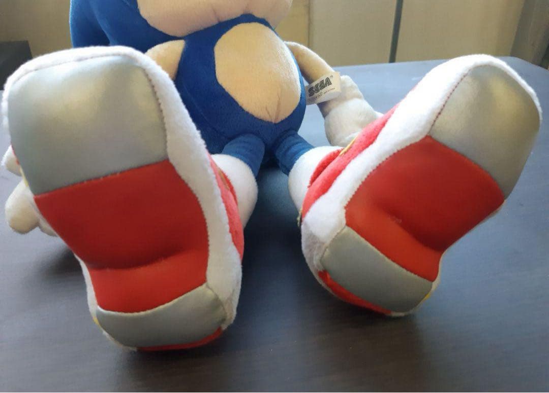 SEGA SONIC TEAM 2001年製ソニックザ ヘッジホッグぬいぐるみ