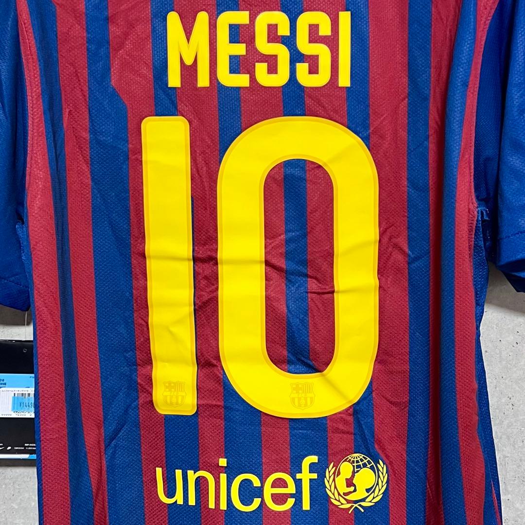【新品/タグ付き】11/12 FCバルセロナ ♯10 メッシ【Mサイズ】ホーム