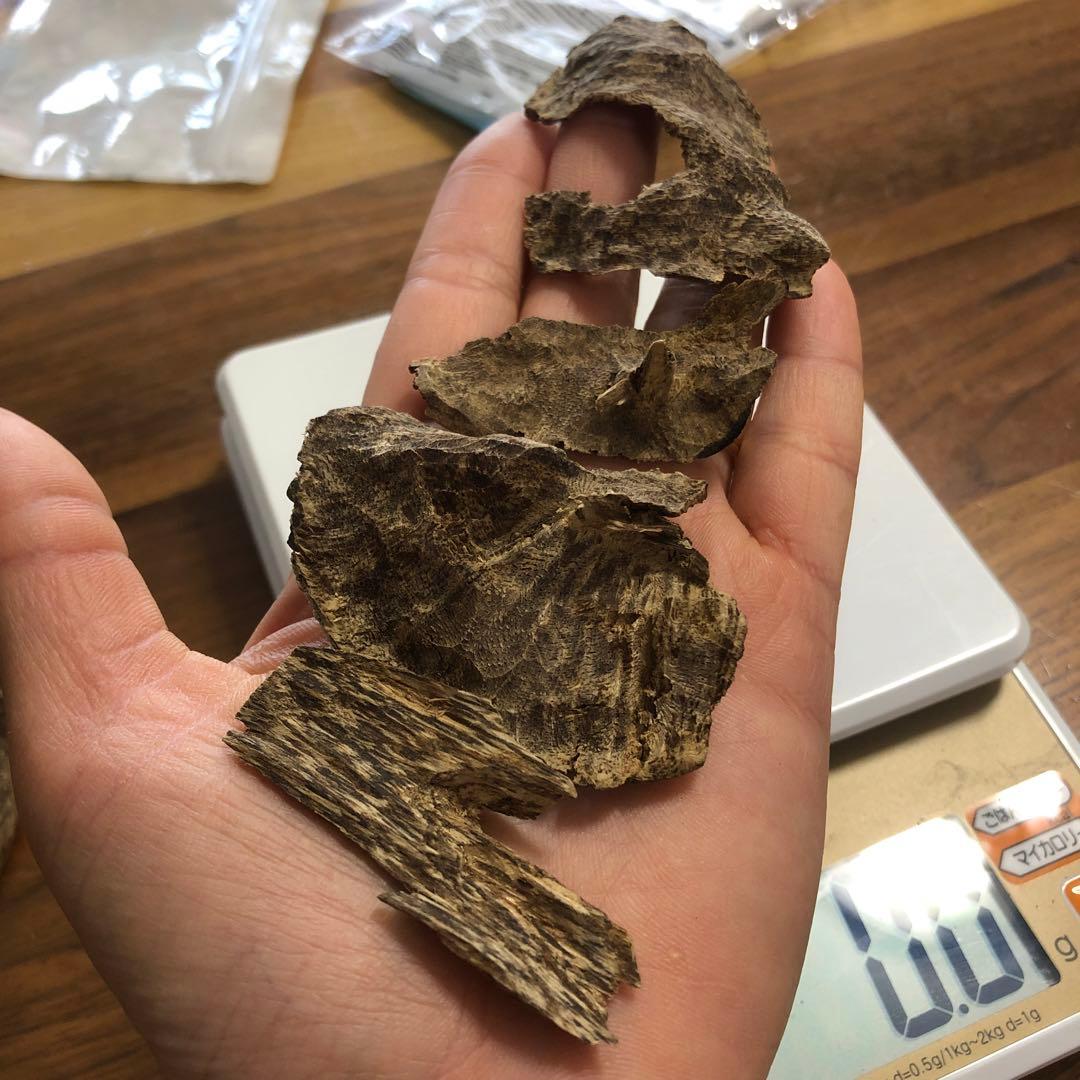 ベトナム産高品質沈香伽羅8.5g香道聞香用六国五味　香木