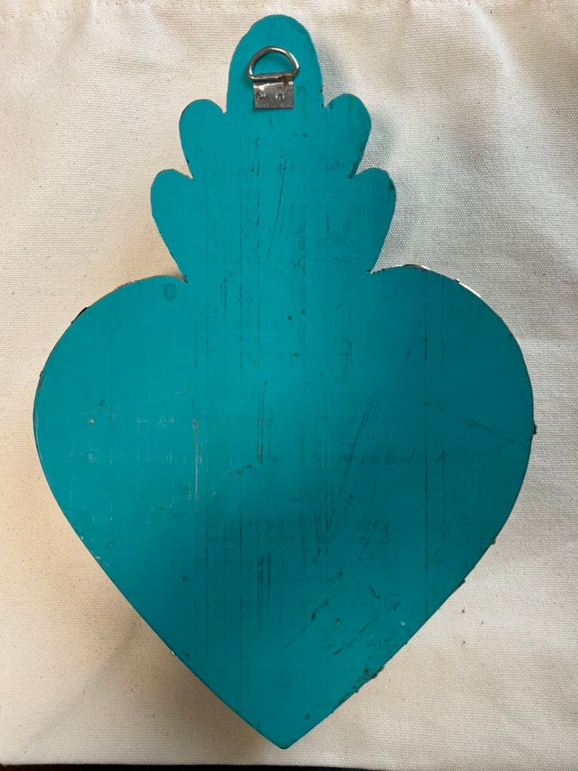 メキシコ　Mexico ミラグロ　壁掛けインテリア　ハートモチーフ