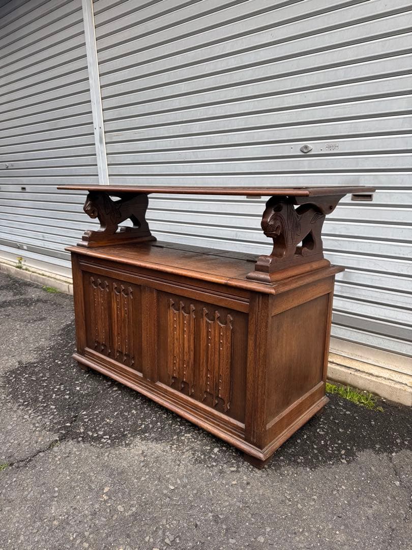 UKビンテージ Vintage モンクスベンチ