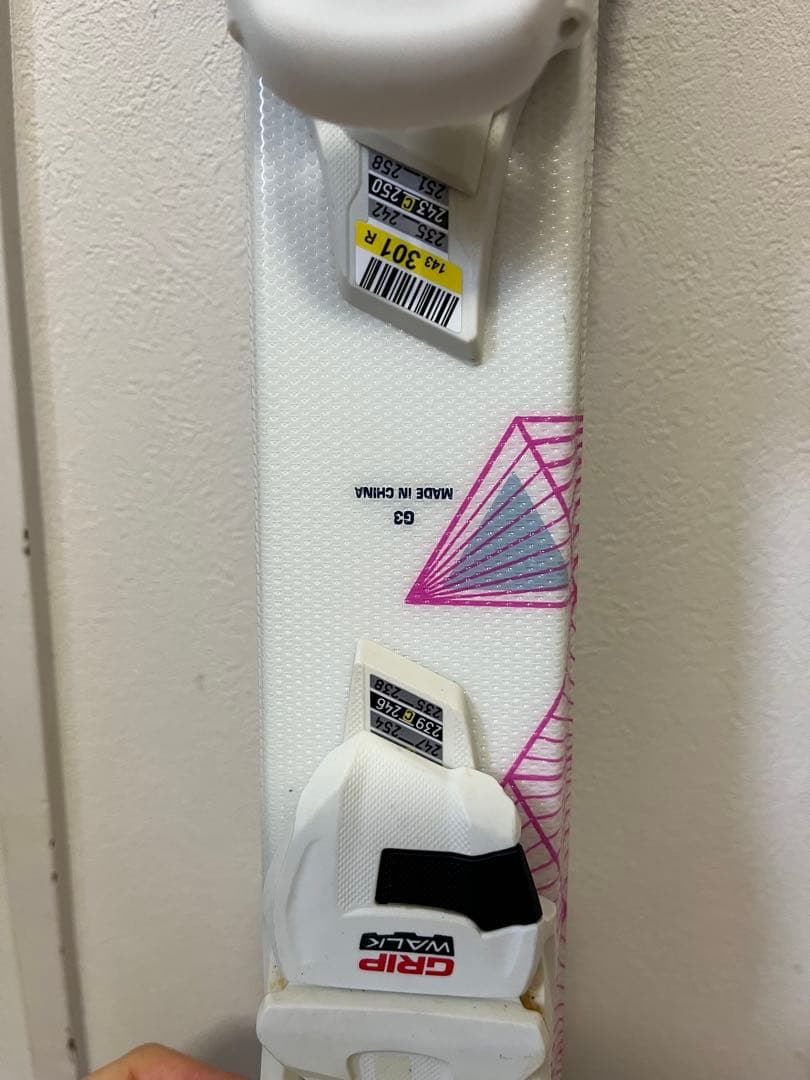 【スキー板セット】キッズジュニア VOLKL ［フォルクル］ピンク　120cm