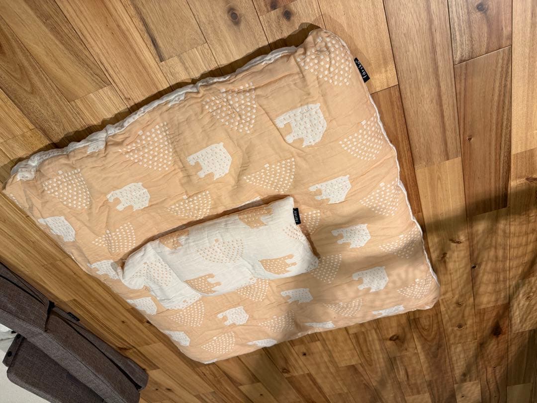 【美品】farska コンパクトベッドFree ベビー布団セット