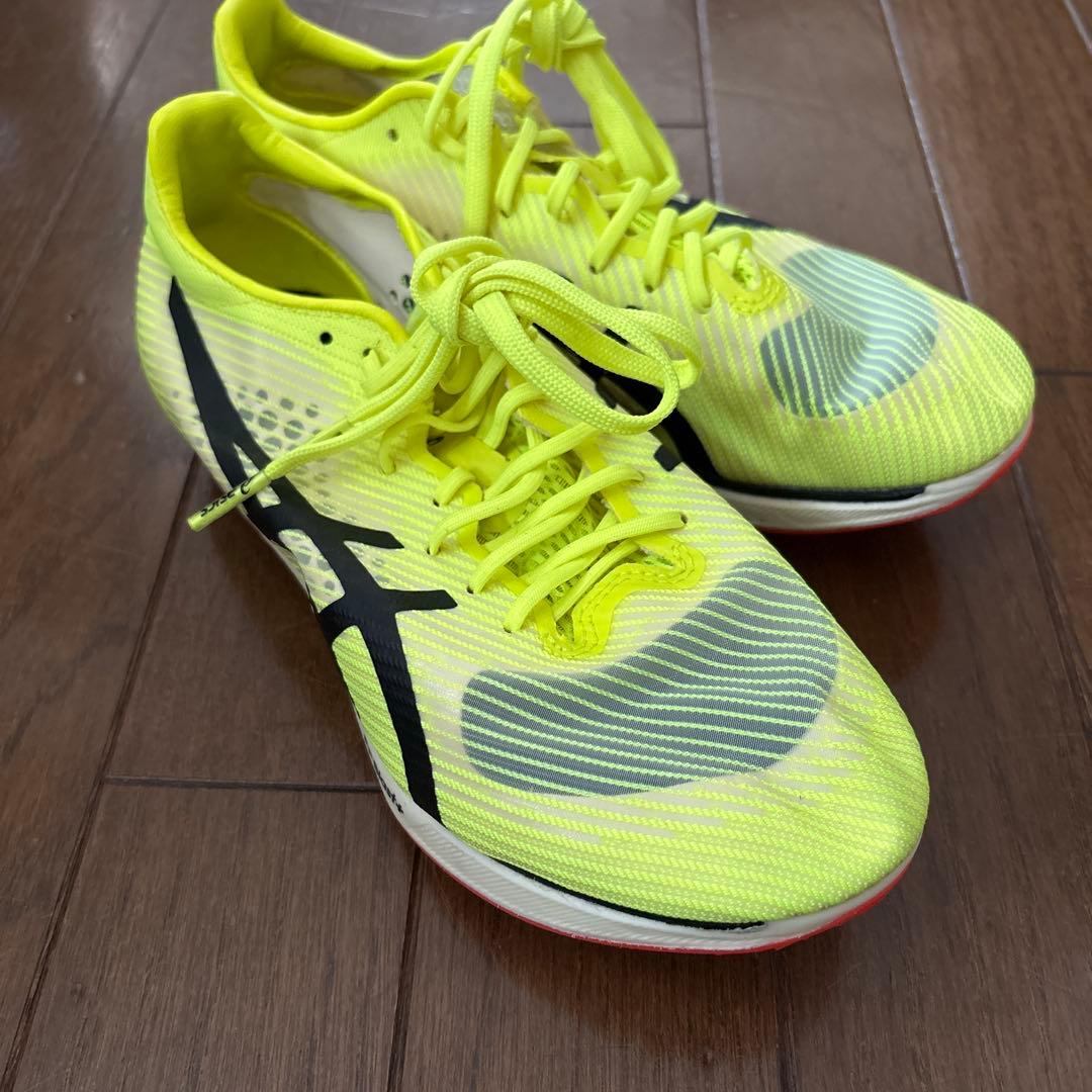 ASICS COSMORACER MD スパイクシューズ イエロー24.0