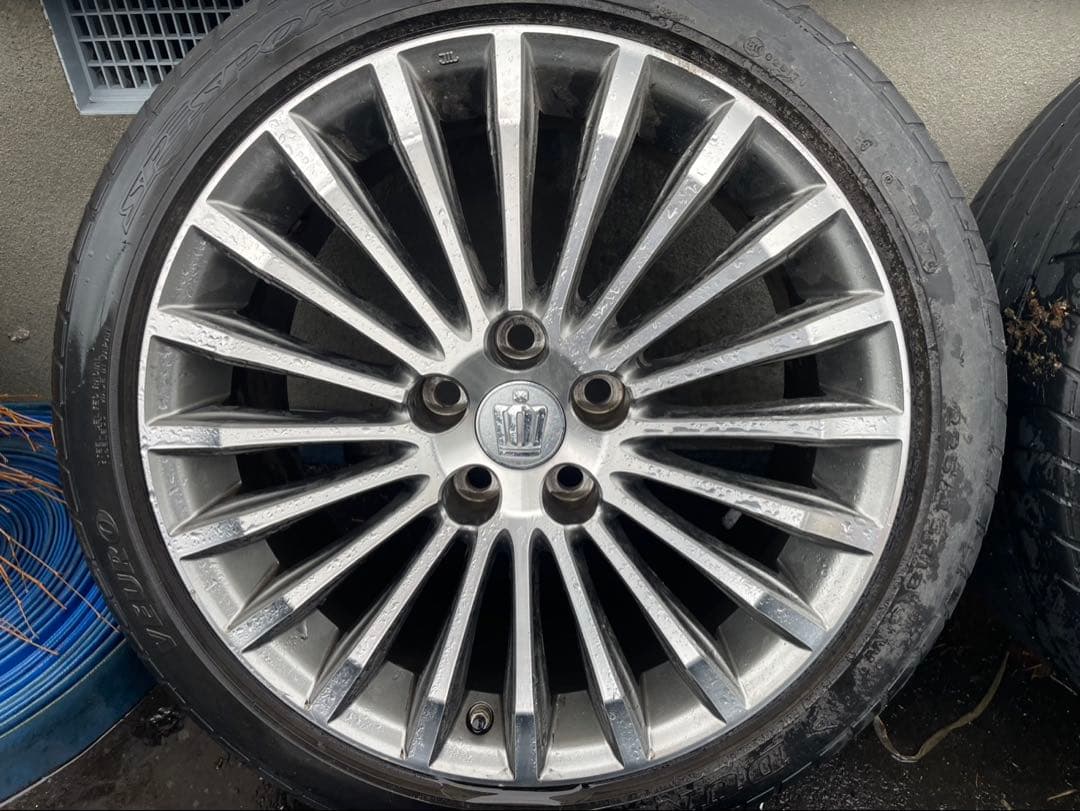 【希少】210 マジェスタ 純正OPホイールセット 18インチ